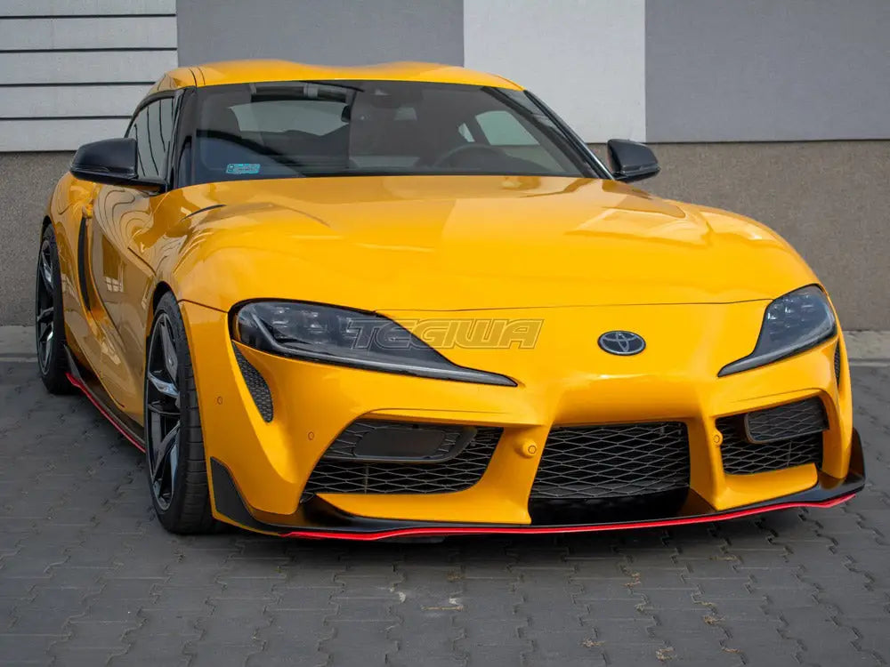 Maxton Design Front Splitter V.3 Toyota Supra MK5 2019-