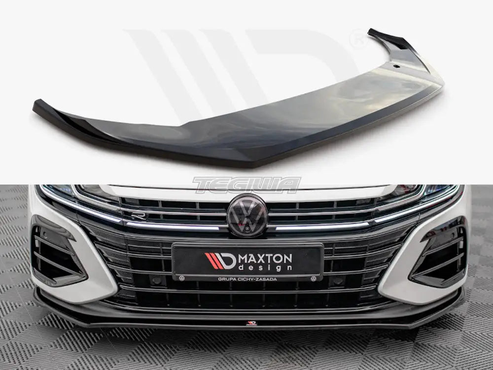 Maxton Design Front Splitter V.3 Volkswagen Arteon R 2020-