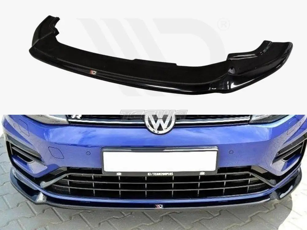 Maxton Design Front Splitter V.3 Volkswagen Golf R 7.5 2017-19