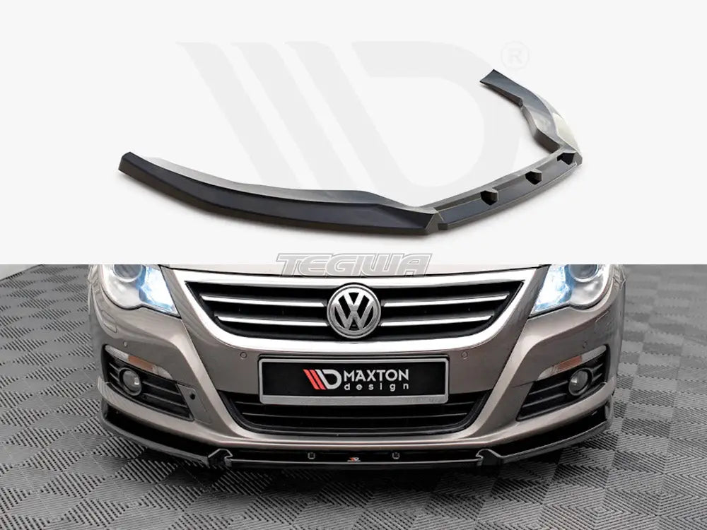 Maxton Design Front Splitter V.3 Volkswagen Passat CC 09-12