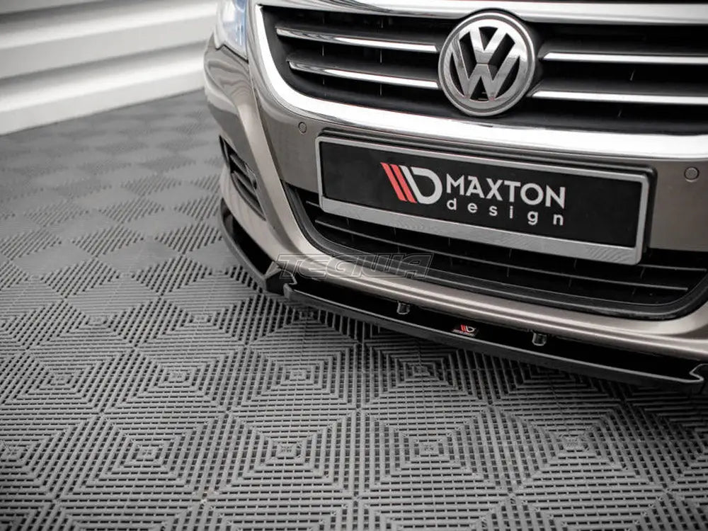 Maxton Design Front Splitter V.3 Volkswagen Passat CC 09-12