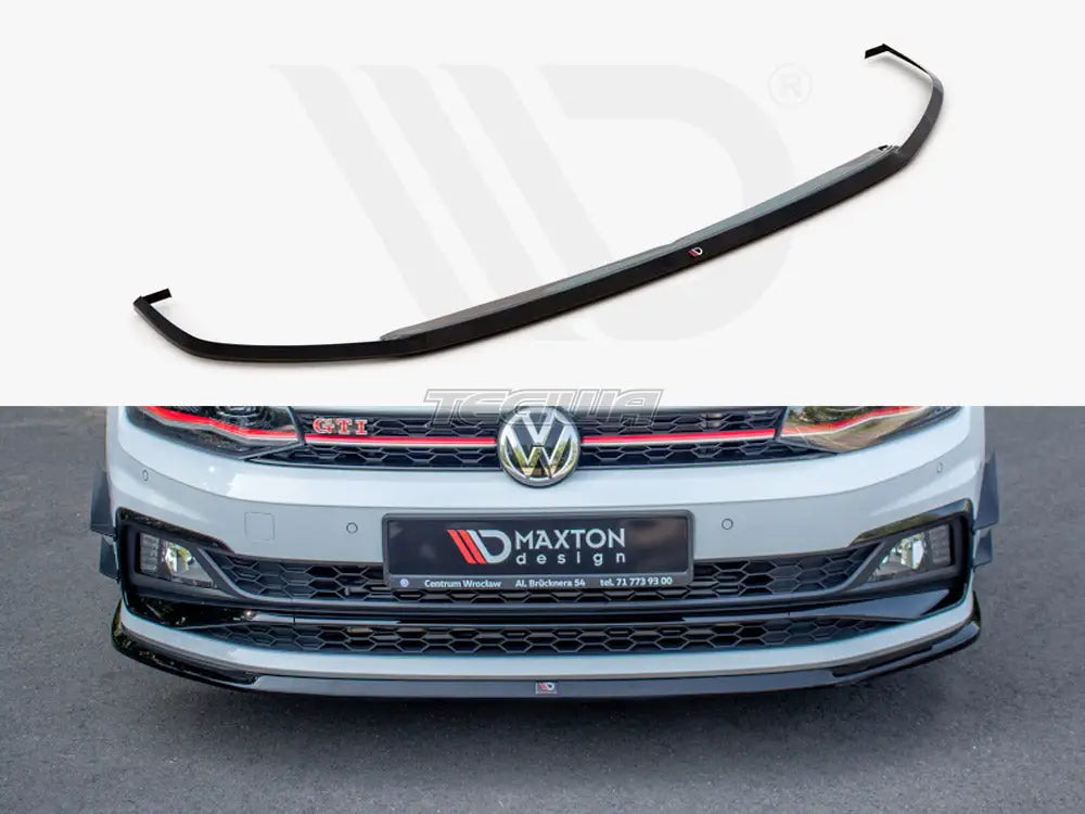 Maxton Design Front Splitter V.3 Volkswagen Polo MK6 GTI 17-21