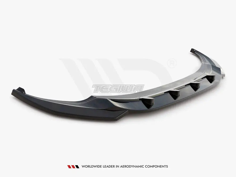 Maxton Design Front Splitter V.3 Volkswagen Tiguan R R-line MK2 Facelift 2020-