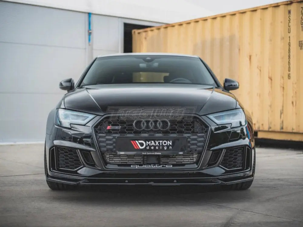 Maxton Design Front Splitter V.4 Audi RS3 8V Facelift 2017-UP