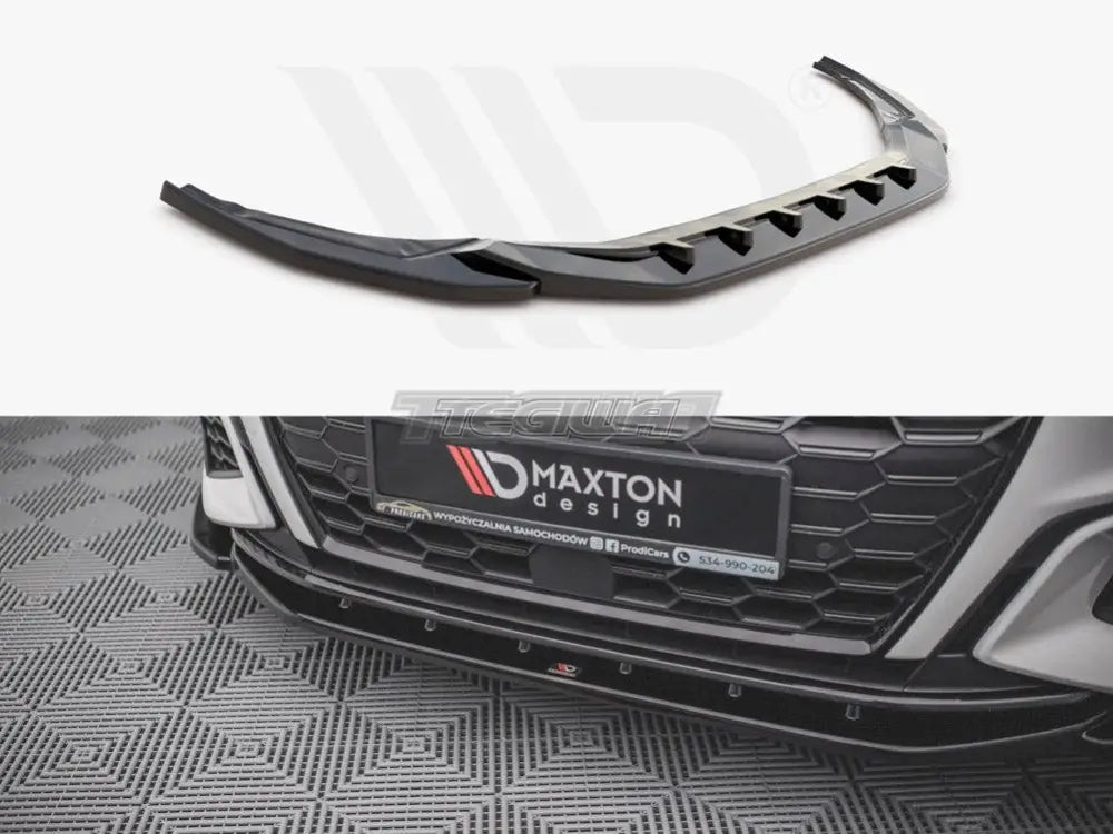 Maxton Design Front Splitter V.4 Audi S3 A3 S-line 8Y 2020-