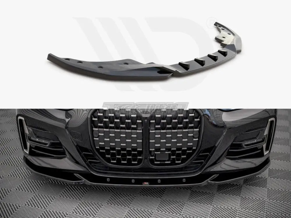 Maxton Design Front Splitter V.4 BMW 4-Series M-pack G22 2020-