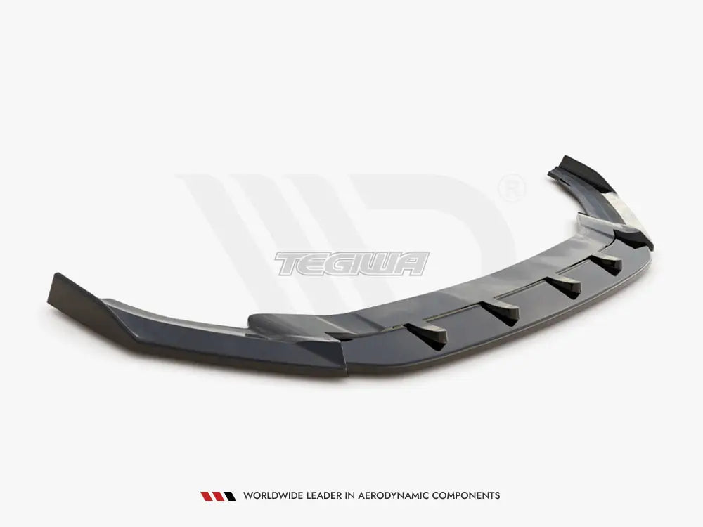 Maxton Design Front Splitter V.4 Volkswagen Golf R MK7 13-16