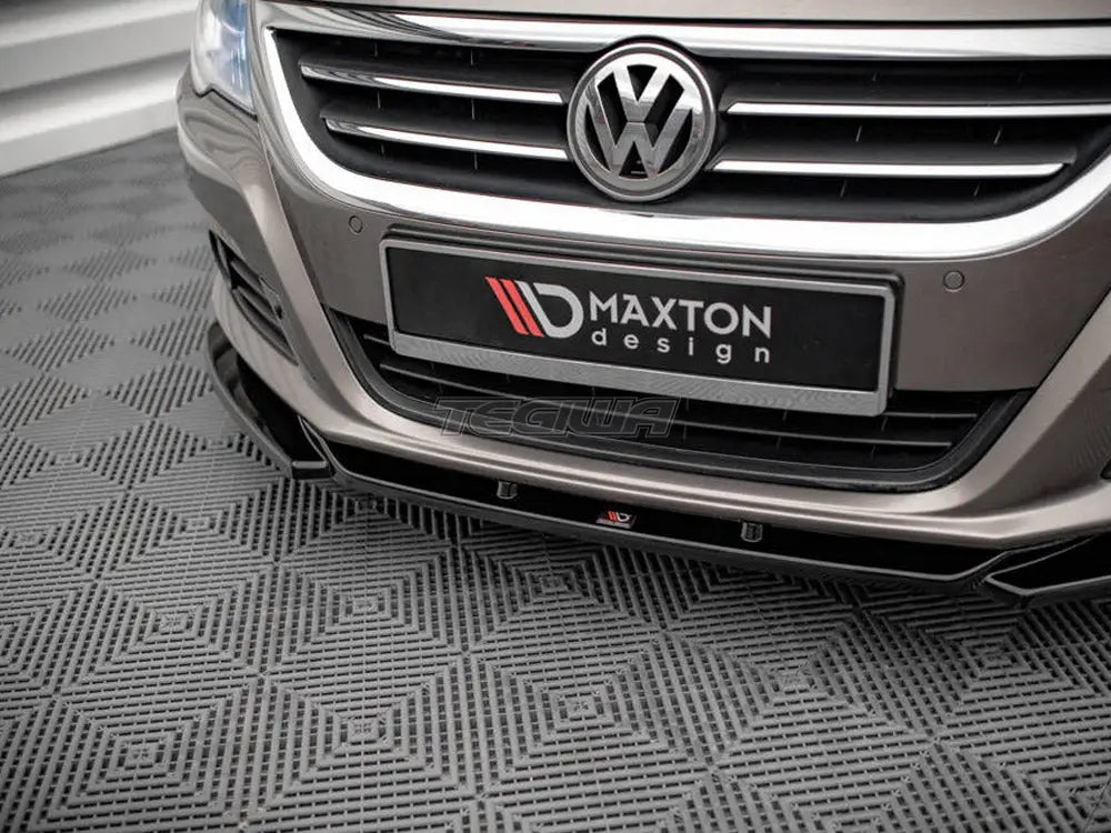 Maxton Design Front Splitter V.4 Volkswagen Passat CC 09-12