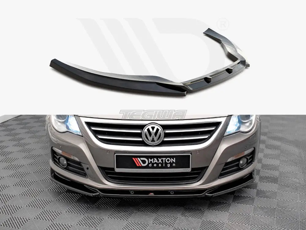 Maxton Design Front Splitter V.4 Volkswagen Passat CC 09-12