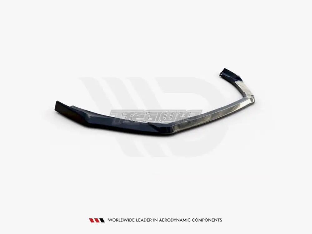 Maxton Design Front Splitter V.5 Ford Fiesta MK8 ST ST-Line 2017-