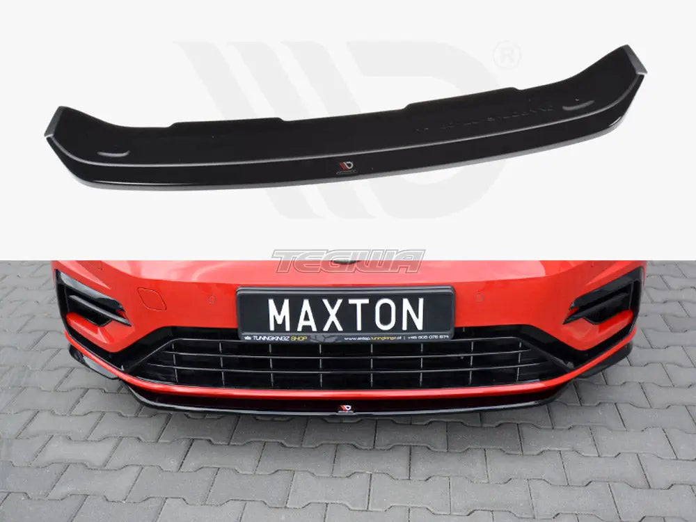 Maxton Design Front Splitter V.5 Volkswagen Golf R 7.5 2017-19