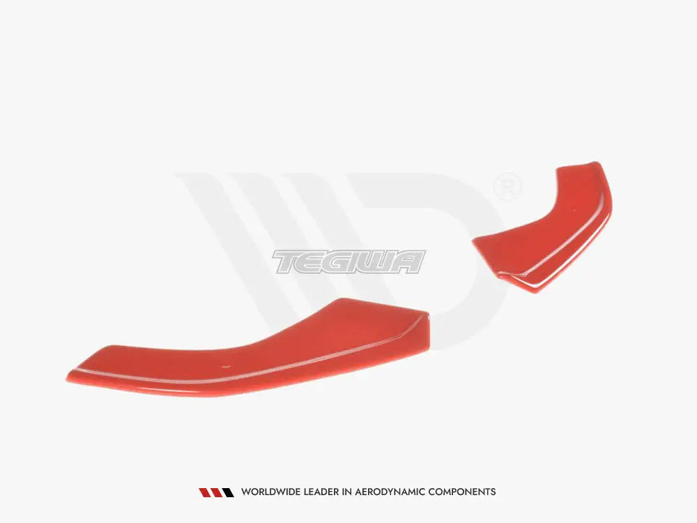 Maxton Design Front Splitter V.8 Volkswagen Golf 7 R Facelift 2017-UP