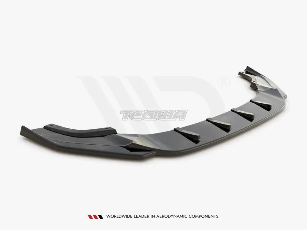 Maxton Design Front Splitter V.9 Volkswagen Golf R 7.5 01-20