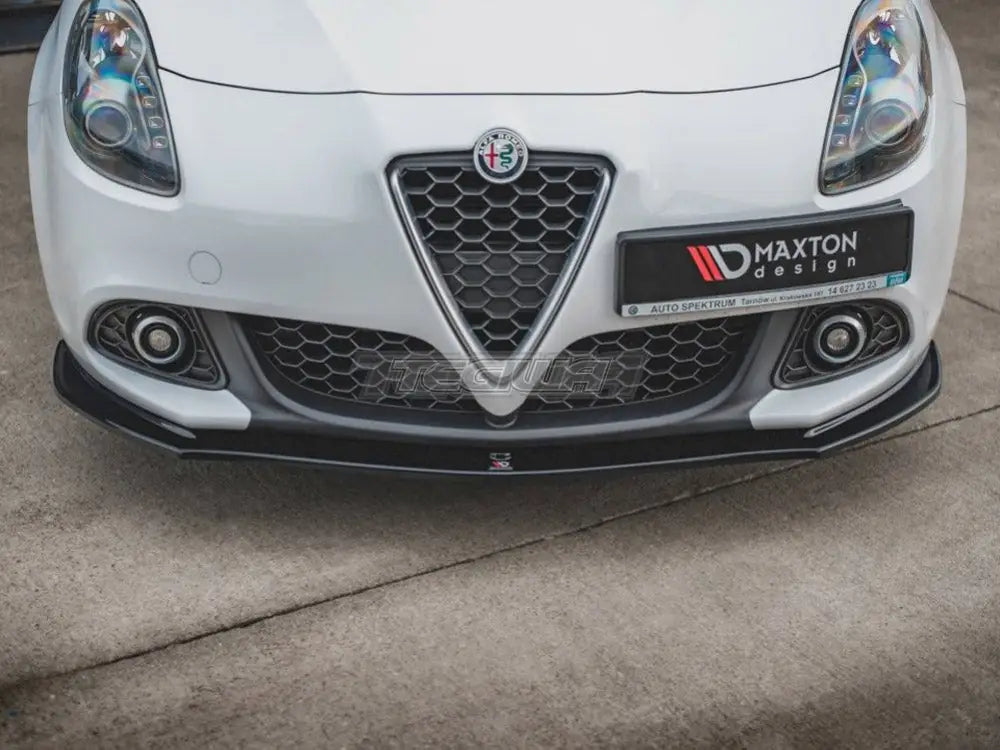 Maxton Design Front Splitter V1 Alfa Romeo Giulietta Facelift 16-20