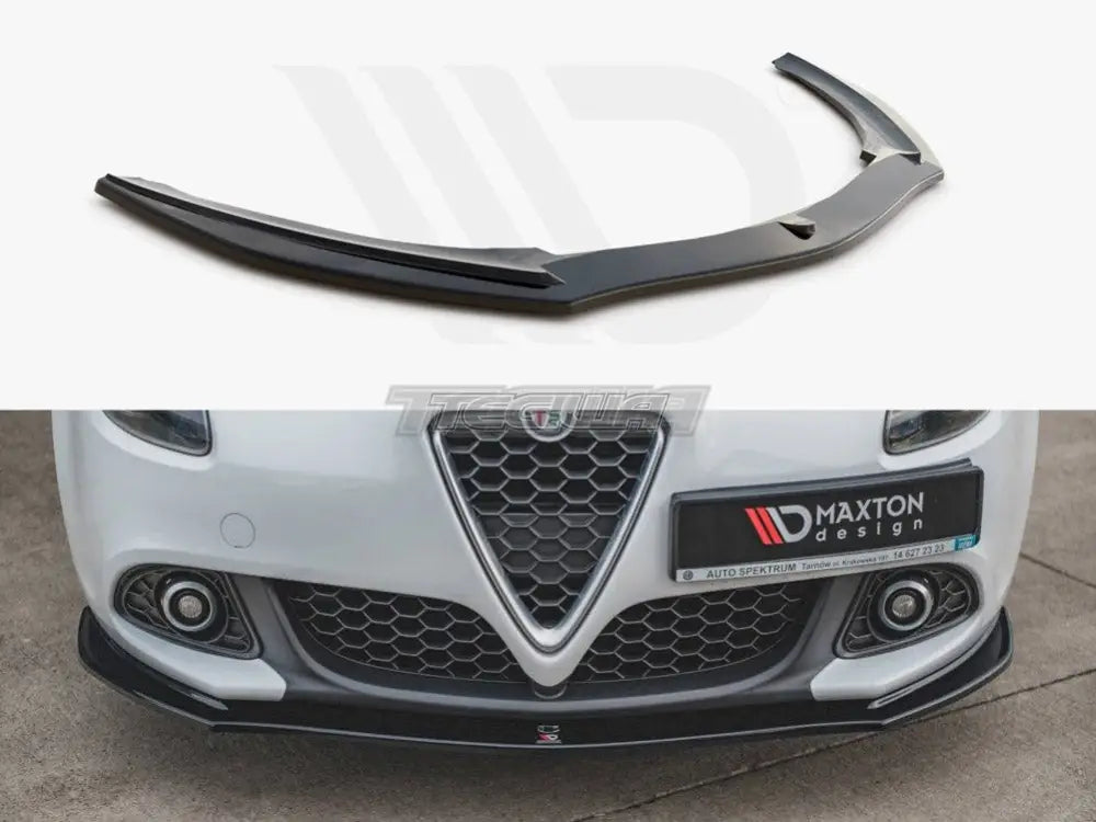 Maxton Design Front Splitter V1 Alfa Romeo Giulietta Facelift 16-20