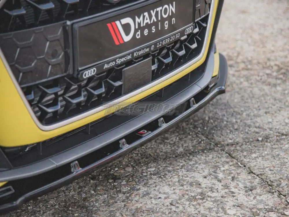 Maxton Design Front Splitter V1 Audi A1 S-line GB 2018-