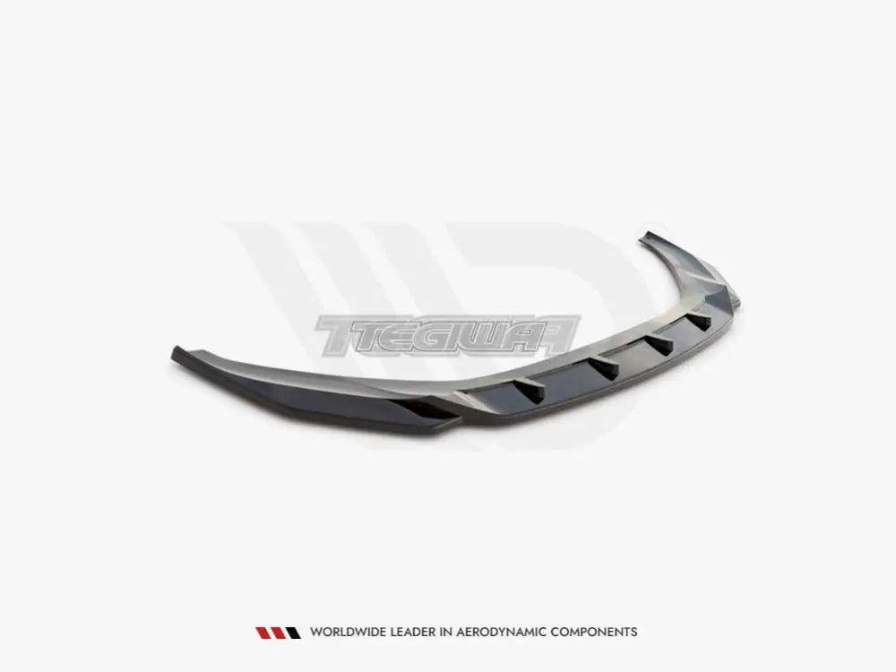 Maxton Design Front Splitter V1 Audi A7 C8 2018-