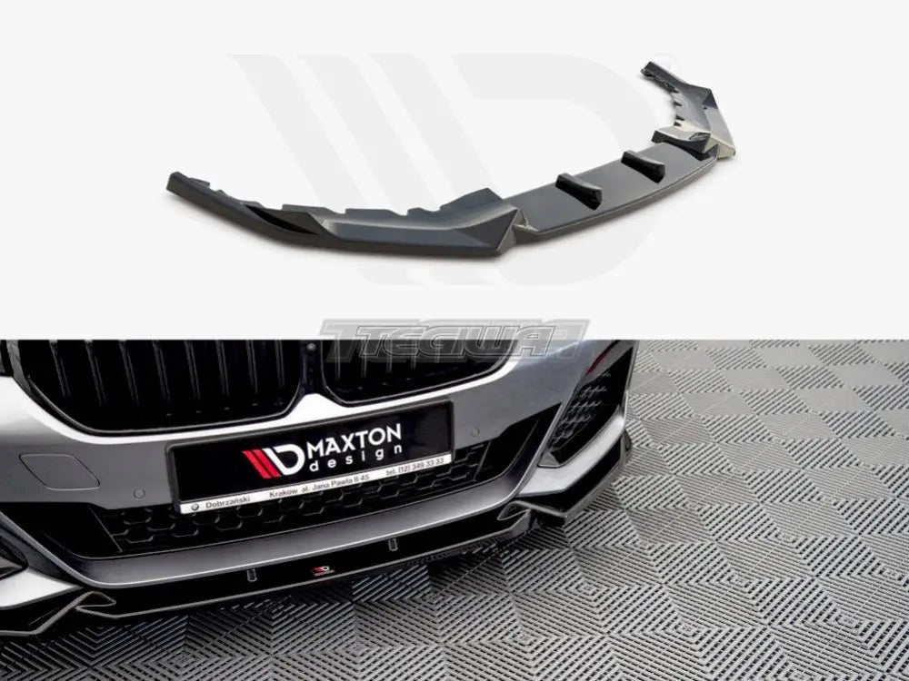 Maxton Design Front Splitter V1 BMW 5-Series G30 Facelift M-pack 2020-