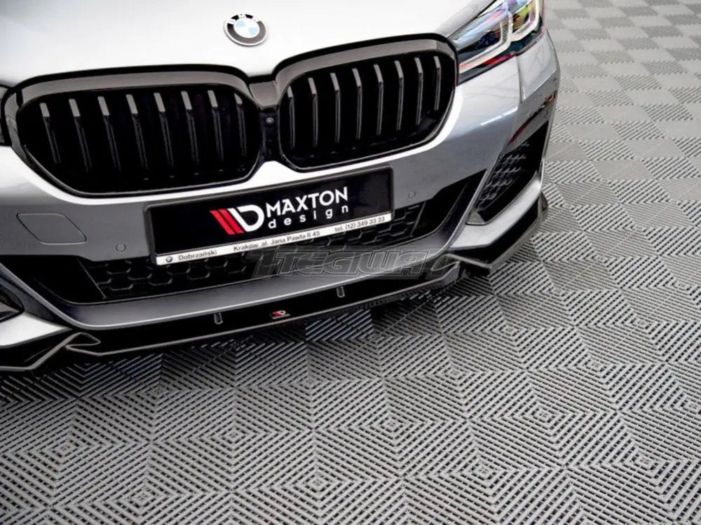 Maxton Design Front Splitter V1 BMW 5-Series G30 Facelift M-pack 2020-