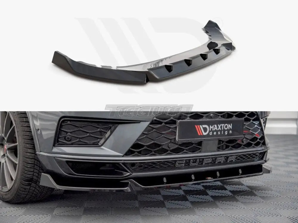 Maxton Design Front Splitter V1 Cupra Ateca 18-19