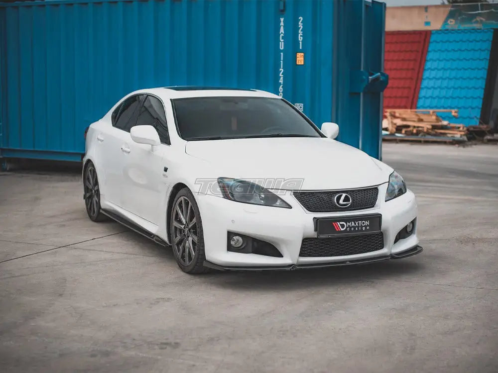 Maxton Design Front Splitter V1 Lexus IS F MK2 09-13