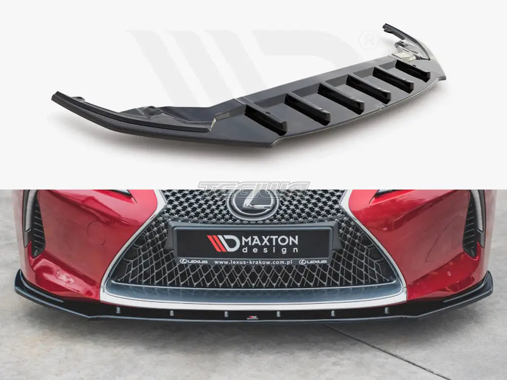 Maxton Design Front Splitter V1 Lexus LC 509 2017-