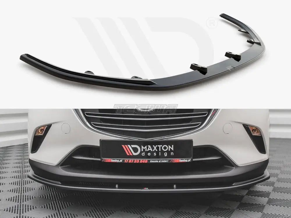 Maxton Design Front Splitter V1 Mazda CX-3 2015-