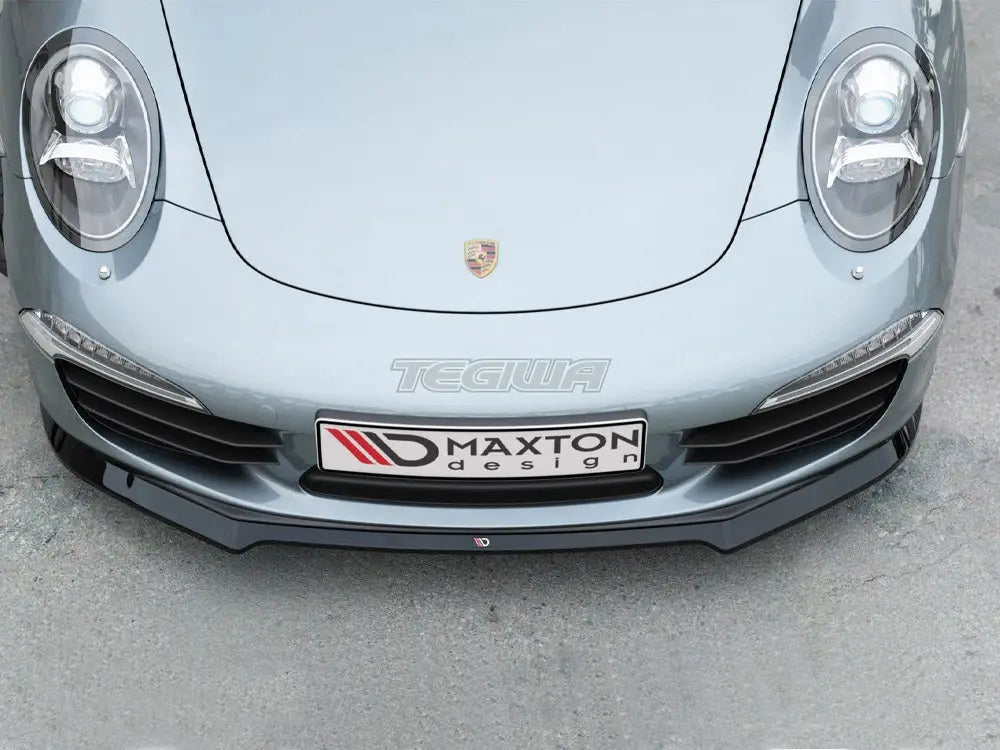 Maxton Design Front Splitter V1 Porsche 911 Carrera 991 11-16