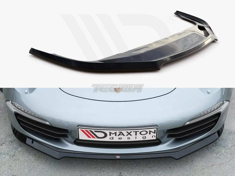 Maxton Design Front Splitter V1 Porsche 911 Carrera 991 11-16