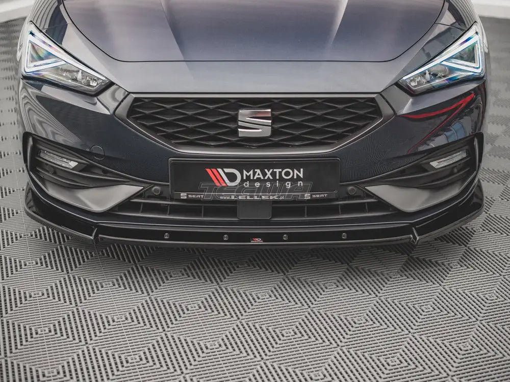 Maxton Design Front Splitter V1 Seat Leon FR MK4 2020-