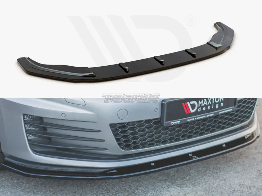 Maxton Design Front Splitter V1 Volkswagen Golf MK7 GTI 13-16