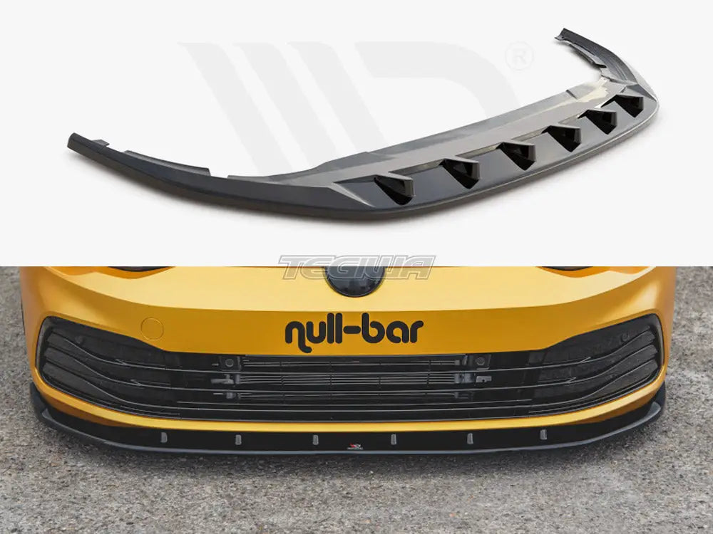 Maxton Design Front Splitter V1 Volkswagen Golf MK8 2020-