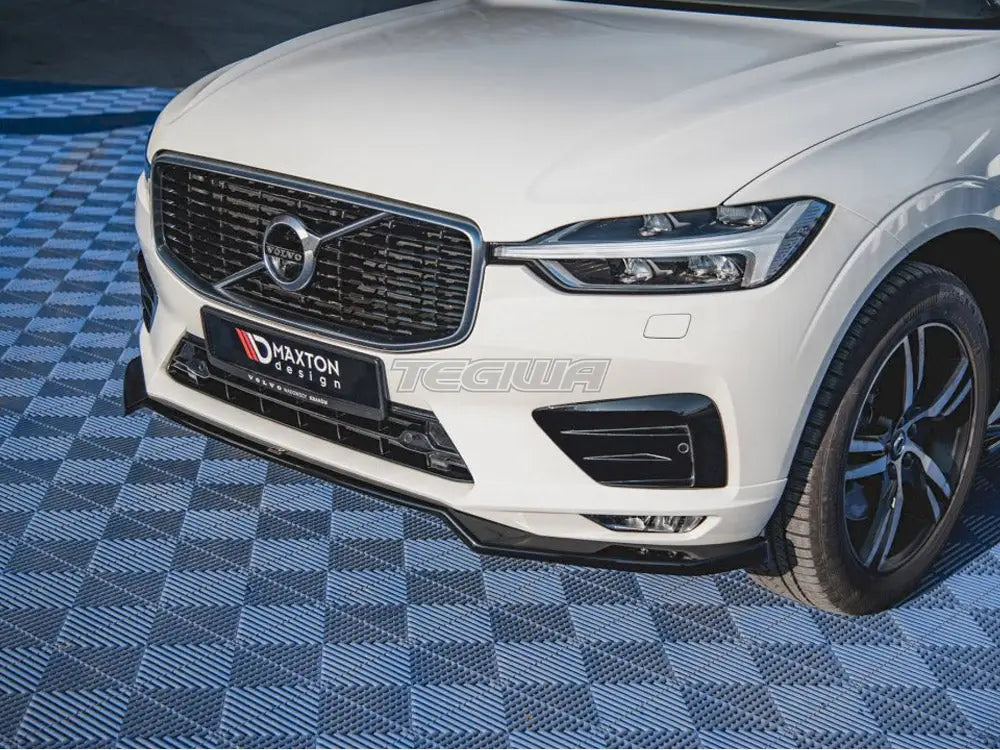 Maxton Design Front Splitter V1 Volvo XC60 MK2 R-design 2017-