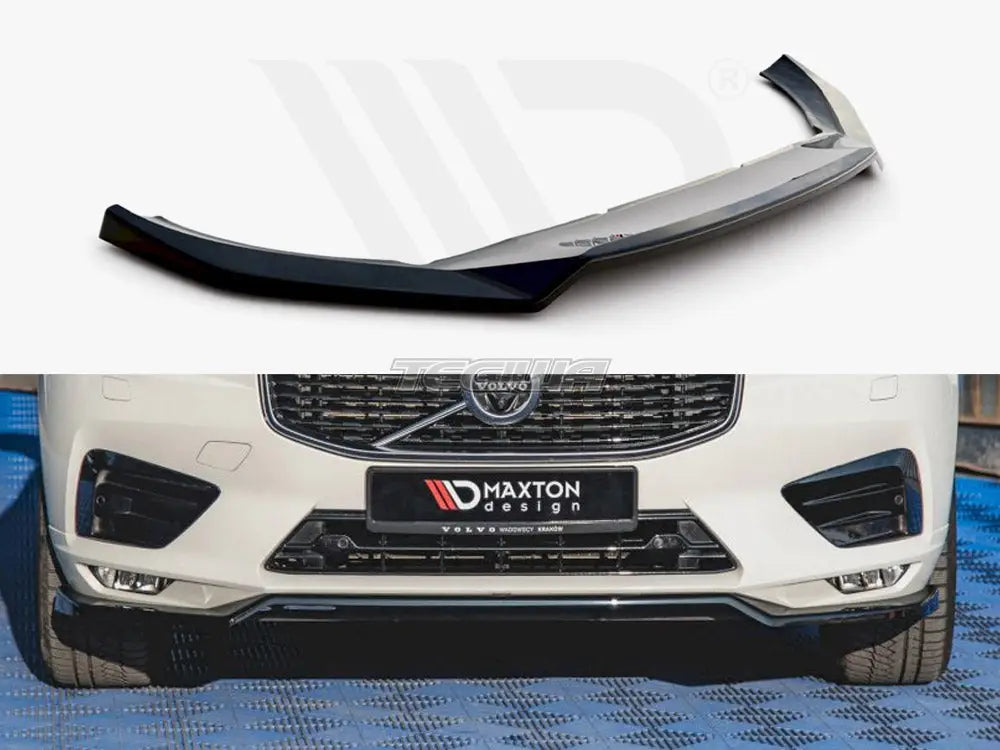 Maxton Design Front Splitter V1 Volvo XC60 MK2 R-design 2017-