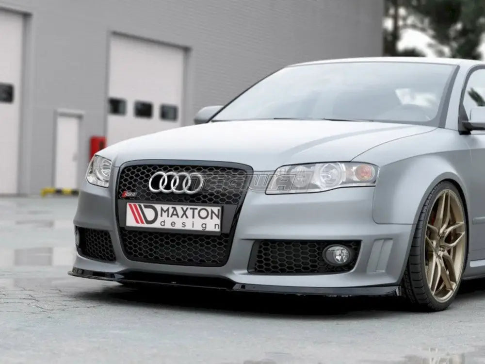 Maxton Design Front Splitter V1AUDI RS4 B7 06-08