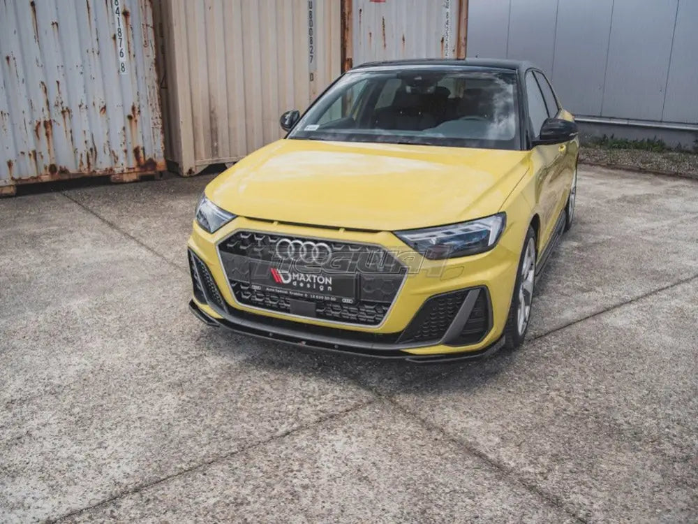 Maxton Design Front Splitter V2 Audi A1 S-line GB 2018-