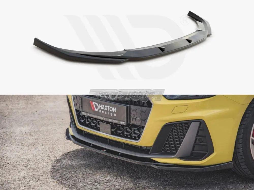 Maxton Design Front Splitter V2 Audi A1 S-line GB 2018-