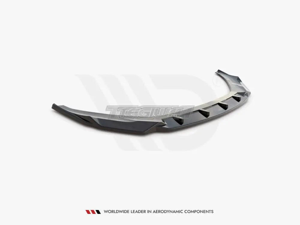 Maxton Design Front Splitter V2 Audi A7 C8 2018-