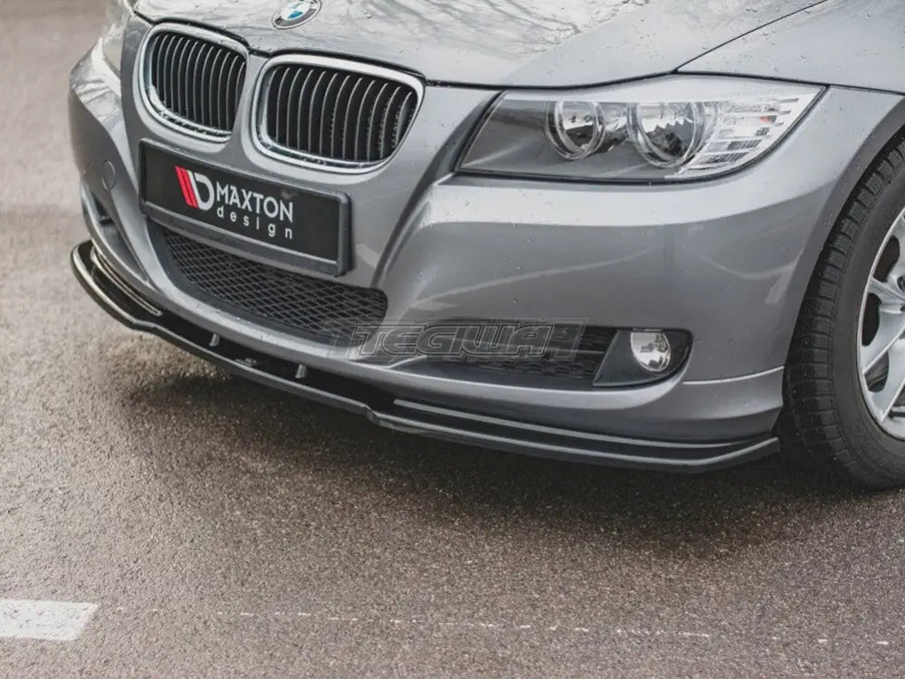 Maxton Design Front Splitter V2 BMW 3-Series E91 Facelift 09-11