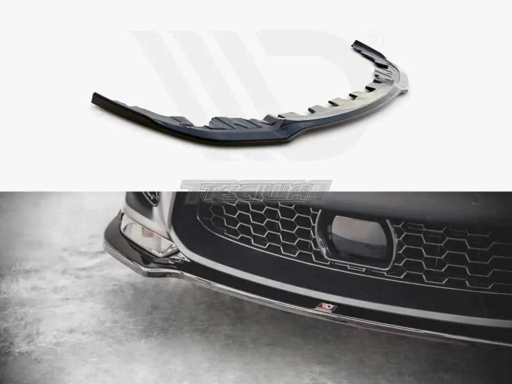 Maxton Design Front Splitter V2 BMW M8 GRAN Coupe F93 2019-