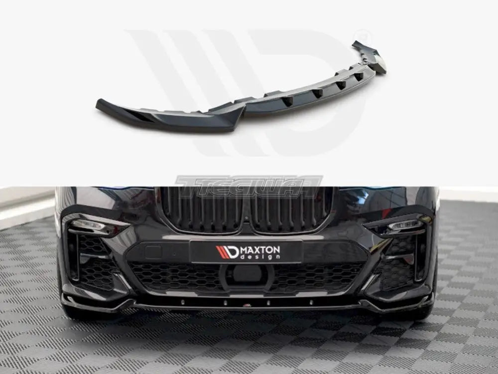 Maxton Design Front Splitter V2 BMW X7 G07 2018-