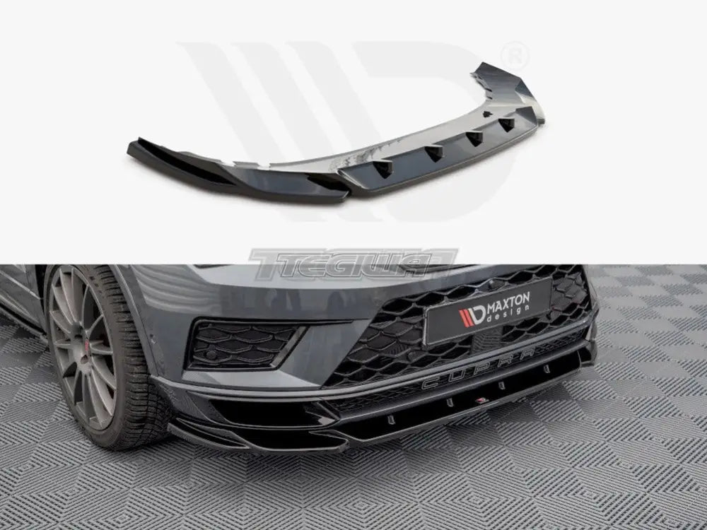 Maxton Design Front Splitter V2 Cupra Ateca 18-19