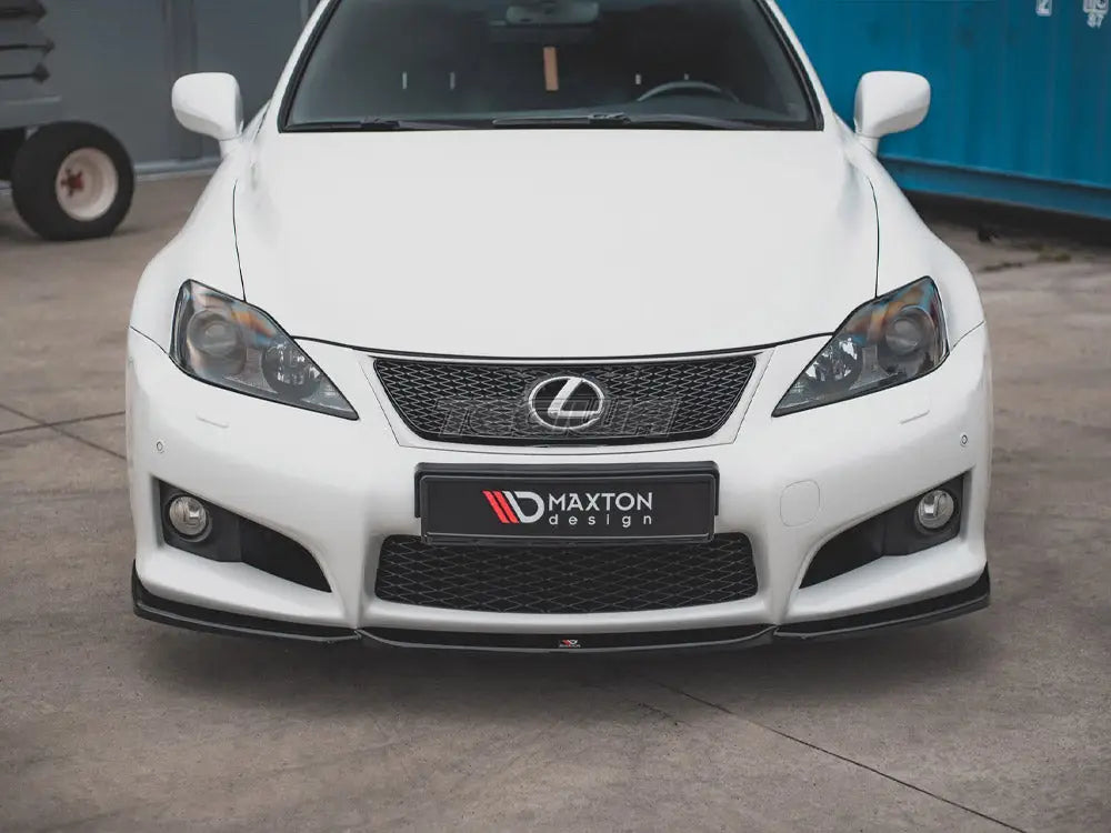 Maxton Design Front Splitter V2 Lexus IS F MK2 09-13