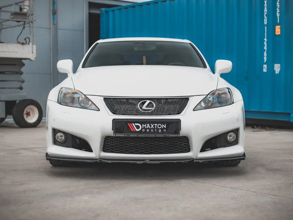 Maxton Design Front Splitter V2 Lexus IS F MK2 09-13