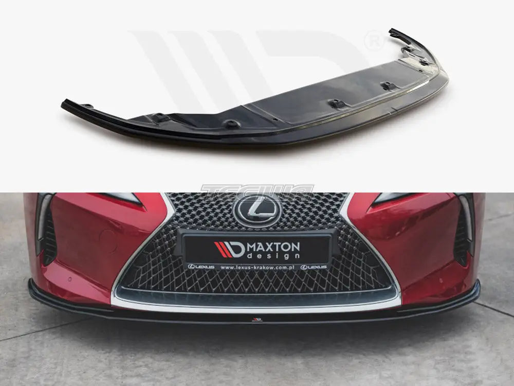 Maxton Design Front Splitter V2 Lexus LC 509 2017-