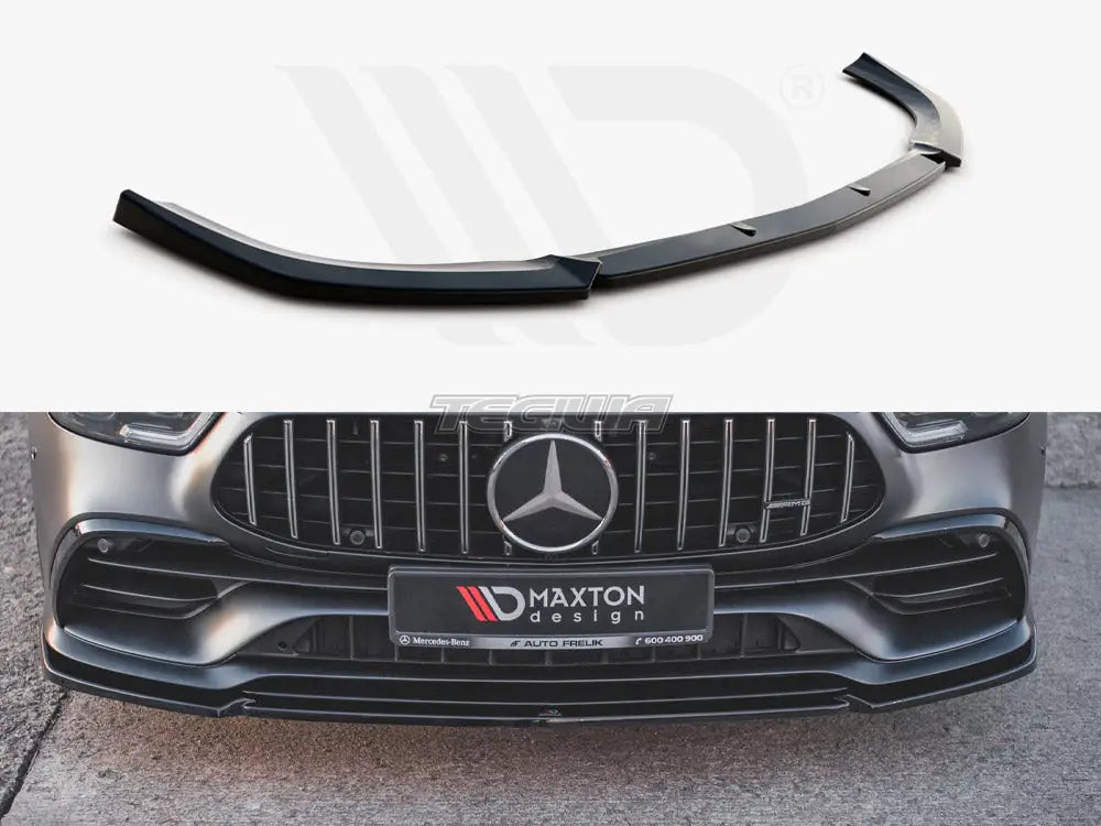 Maxton Design Front Splitter V2 Mercedes AMG GT 53 4-door Coupe 2018-