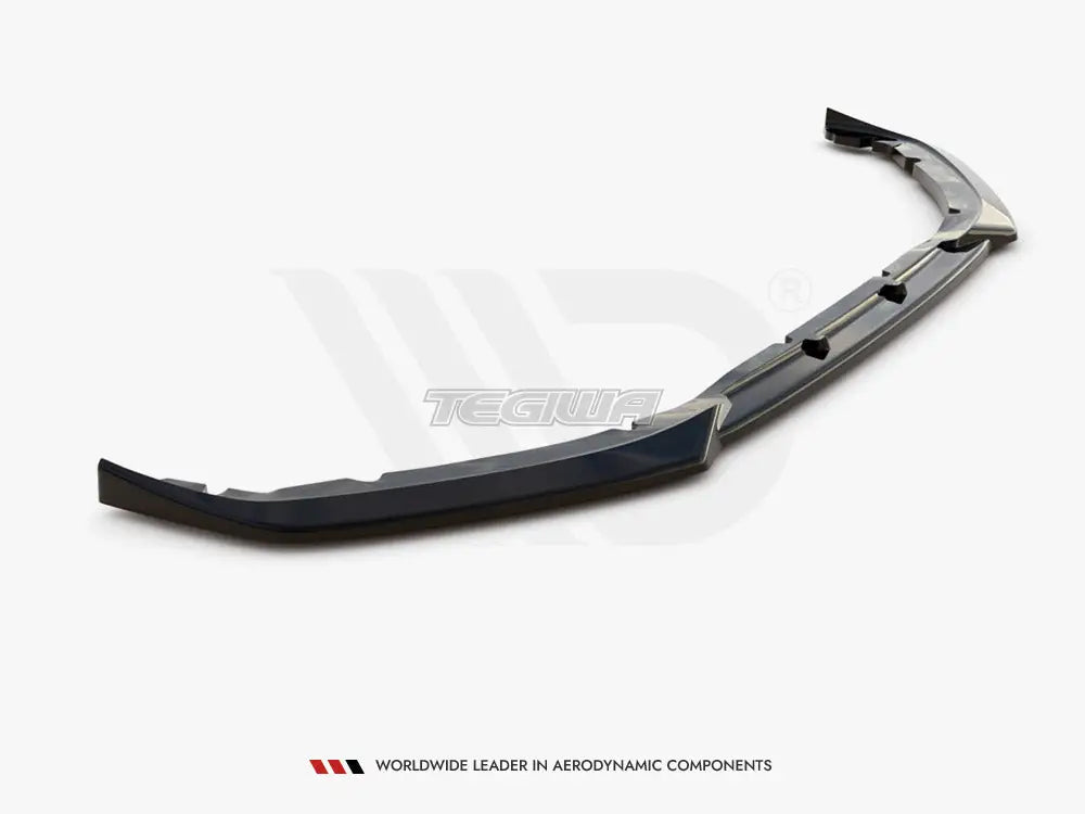 Maxton Design Front Splitter V2 Peugeot 208 MK2 2019-