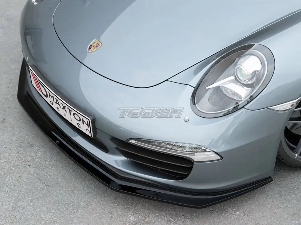 Maxton Design Front Splitter V2 Porsche 911 Carrera 991 11-16