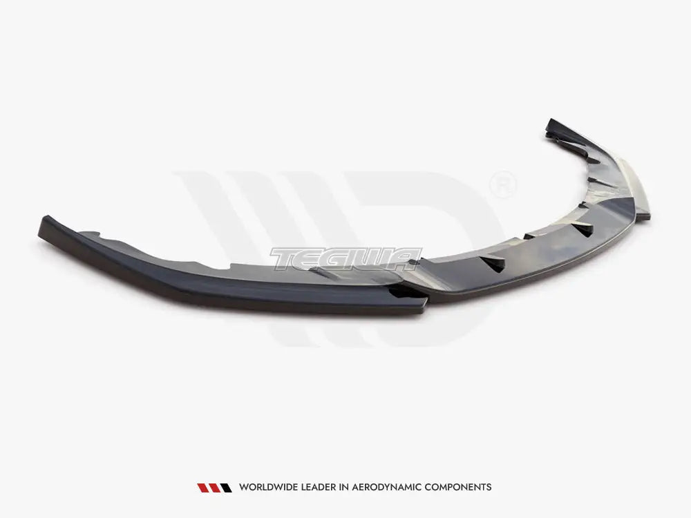 Maxton Design Front Splitter V2 Porsche Panamera Turbo 970 Facelift 13-16