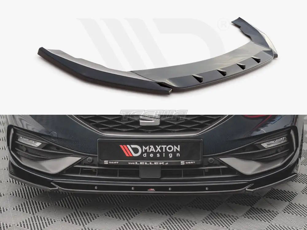 Maxton Design Front Splitter V2 Seat Leon FR MK4 2020-